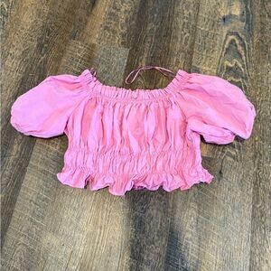 Zara Women’s Pink Crop Top